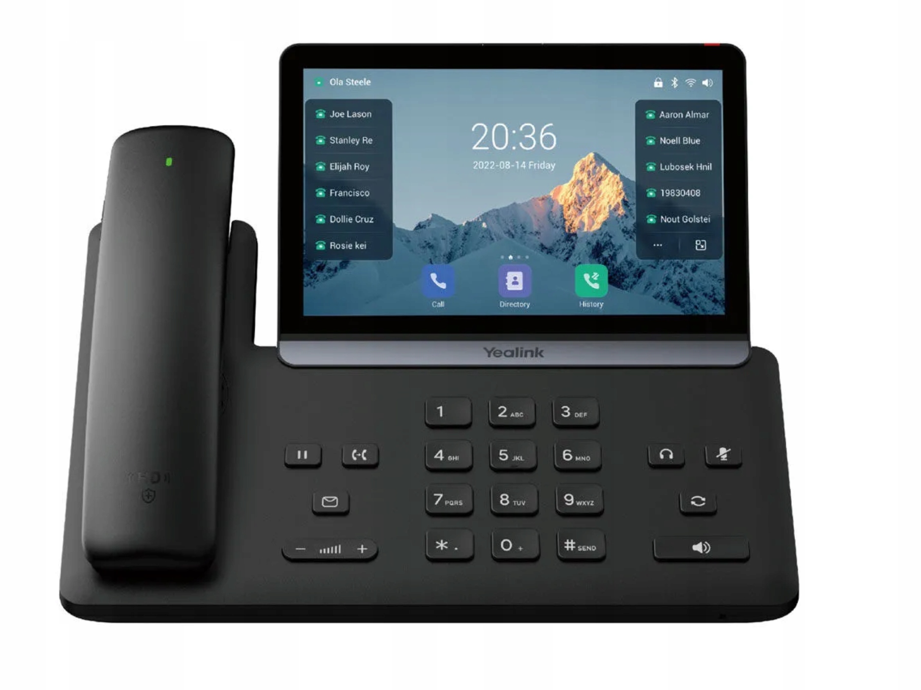 Yealink T88W Pro Telefon Ip VoIP Gb PoE WiFi Bt, następca T58W