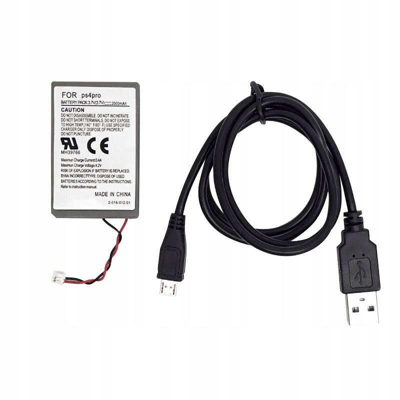 

Bateria akumulator 2000mAh pada PS4 Pro V.2