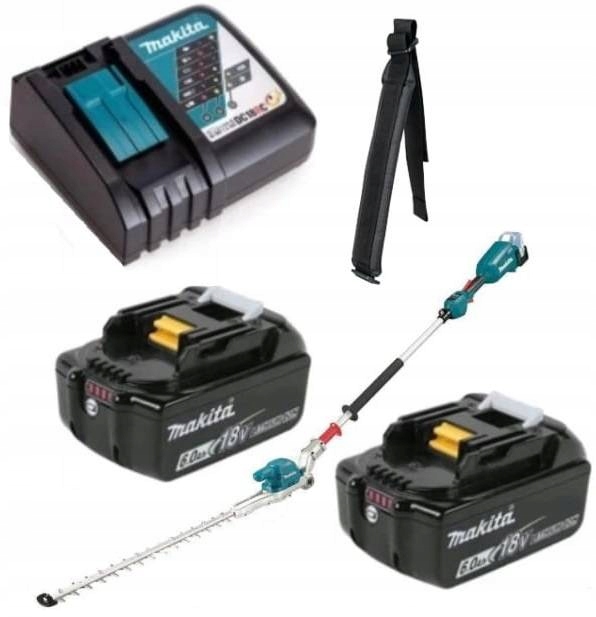 Makita Nożyce Do Żywopłotu 18V 500mm Na Wysięgniku 2x6,0Ah DUN500WRGE