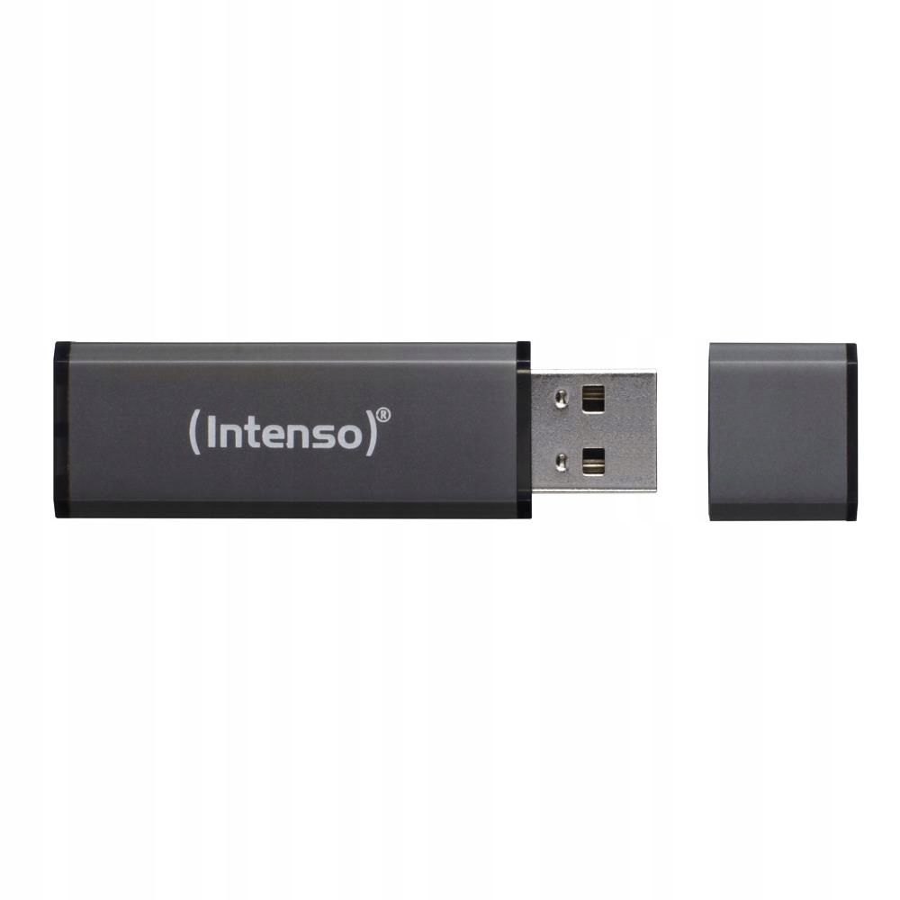 Pendrive Intenso Alu Line USB 2.0 4GB Srebrny - Elegancki i Solidny Pojemność 4 GB