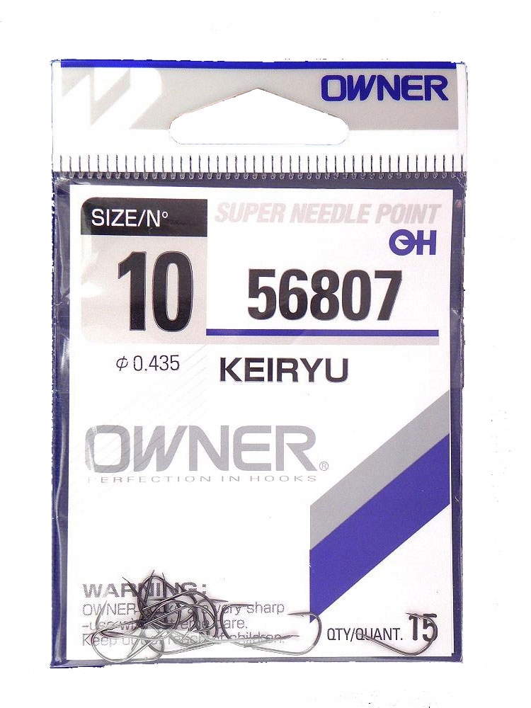 Haczyki 56807 Keiryu Owner Nr10