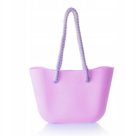 

O Torba Gumowa Torebka Hobo Jelly Shopper Bag Tglb