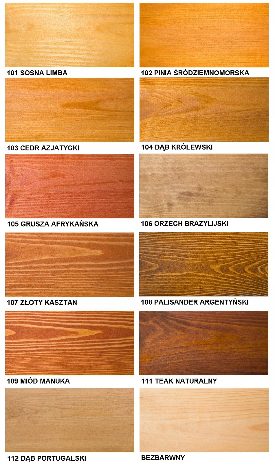 Koopmans Houtolie UV Olej do drewna 0,75L WSZYSTKIE KOLORY 101-112 Pojemność 2.5 l