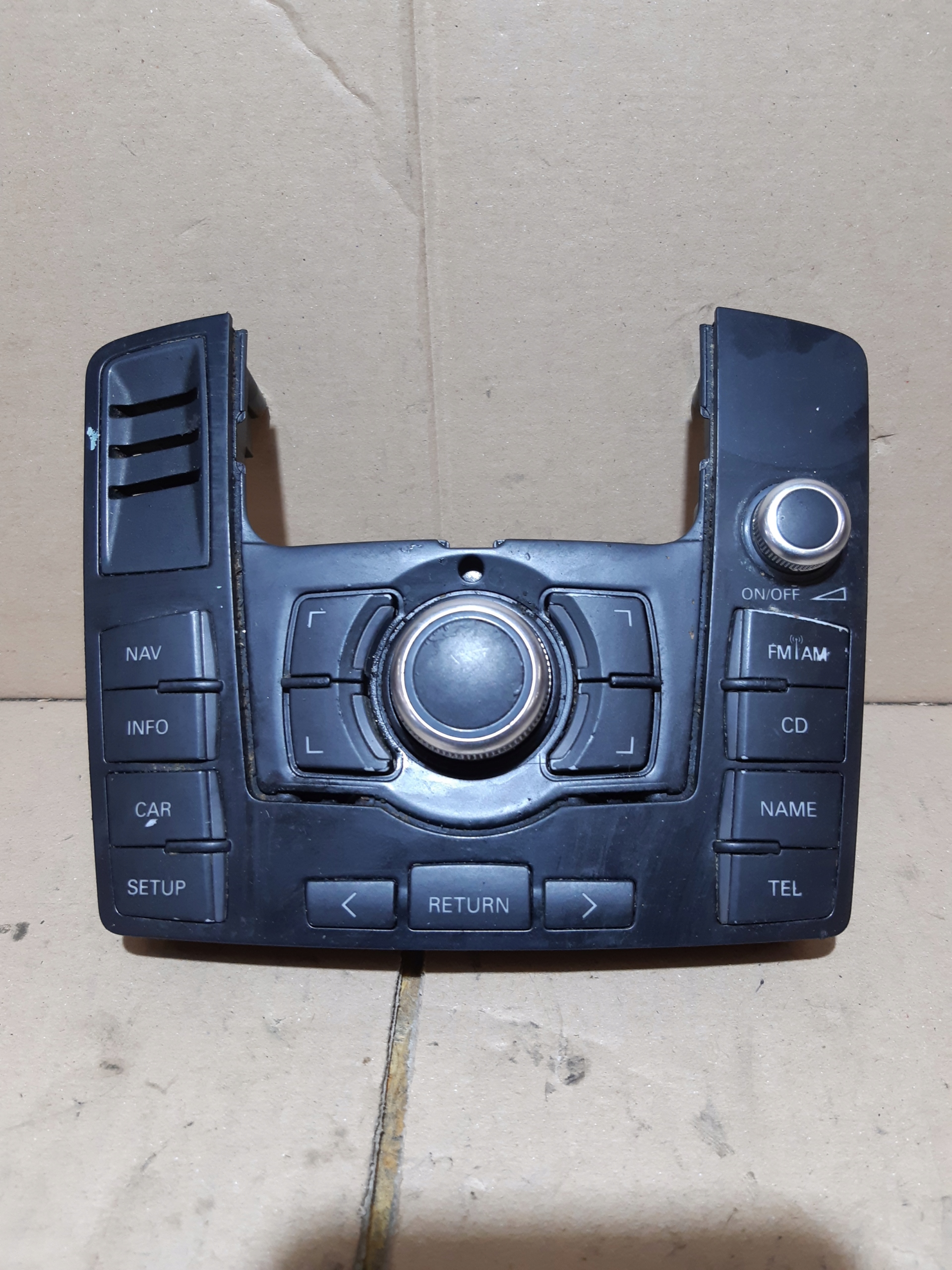 AUDI Q7 4L PANEL MMI prekidača RADIA 4L0919609K