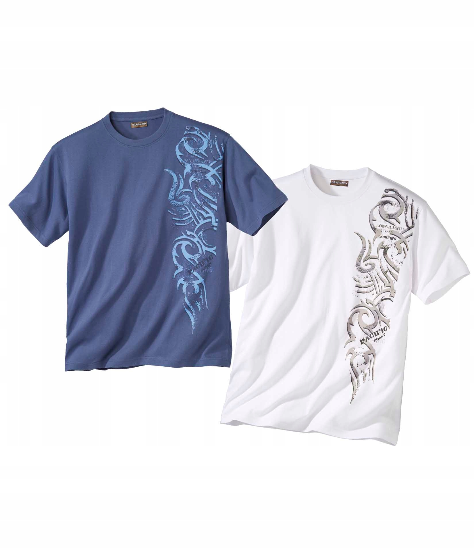 

Koszulka Męska Bawełniana T-shirt Zestaw 3XL S6015