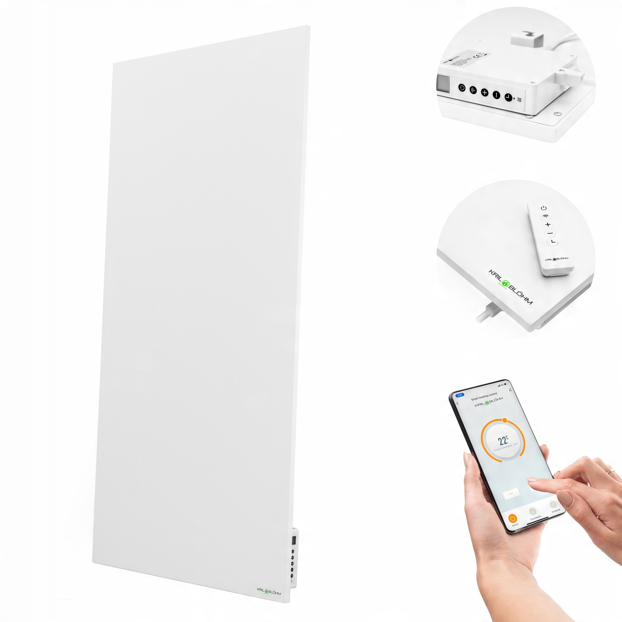 

Grzejnik Na Podczerwień Promiennik WiFi 700W