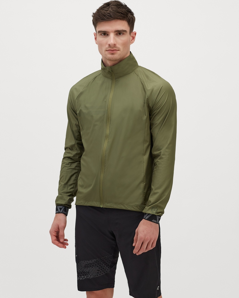 Pánská větruodolná bunda Silvini Monsano zelená XL