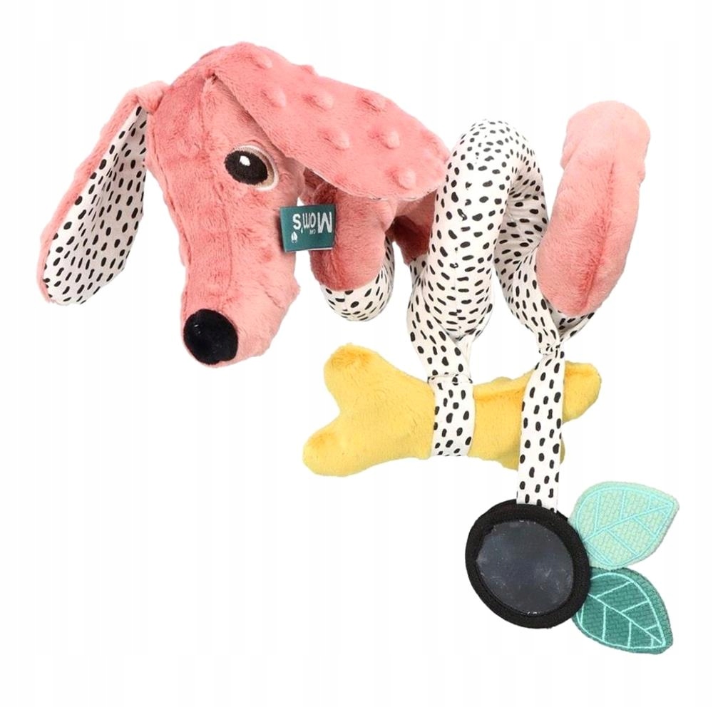 JANCSI SPIRÁL BABAKOCSIHOZ PASZTELL RÓZSASZÍN