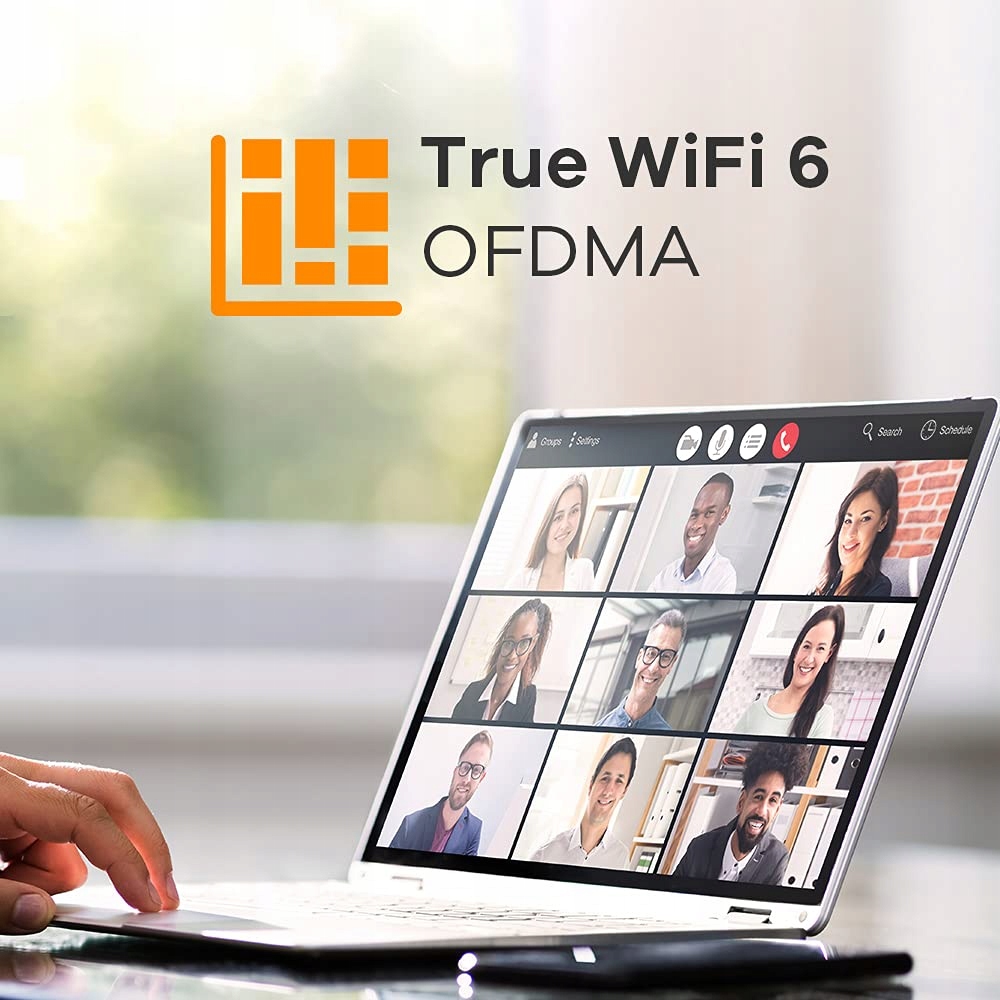 ZYXEL True WiFi 6 AX1800 Zewnętrzny AP Dla Firm IP55 PoE Nebula App — miniatura 6