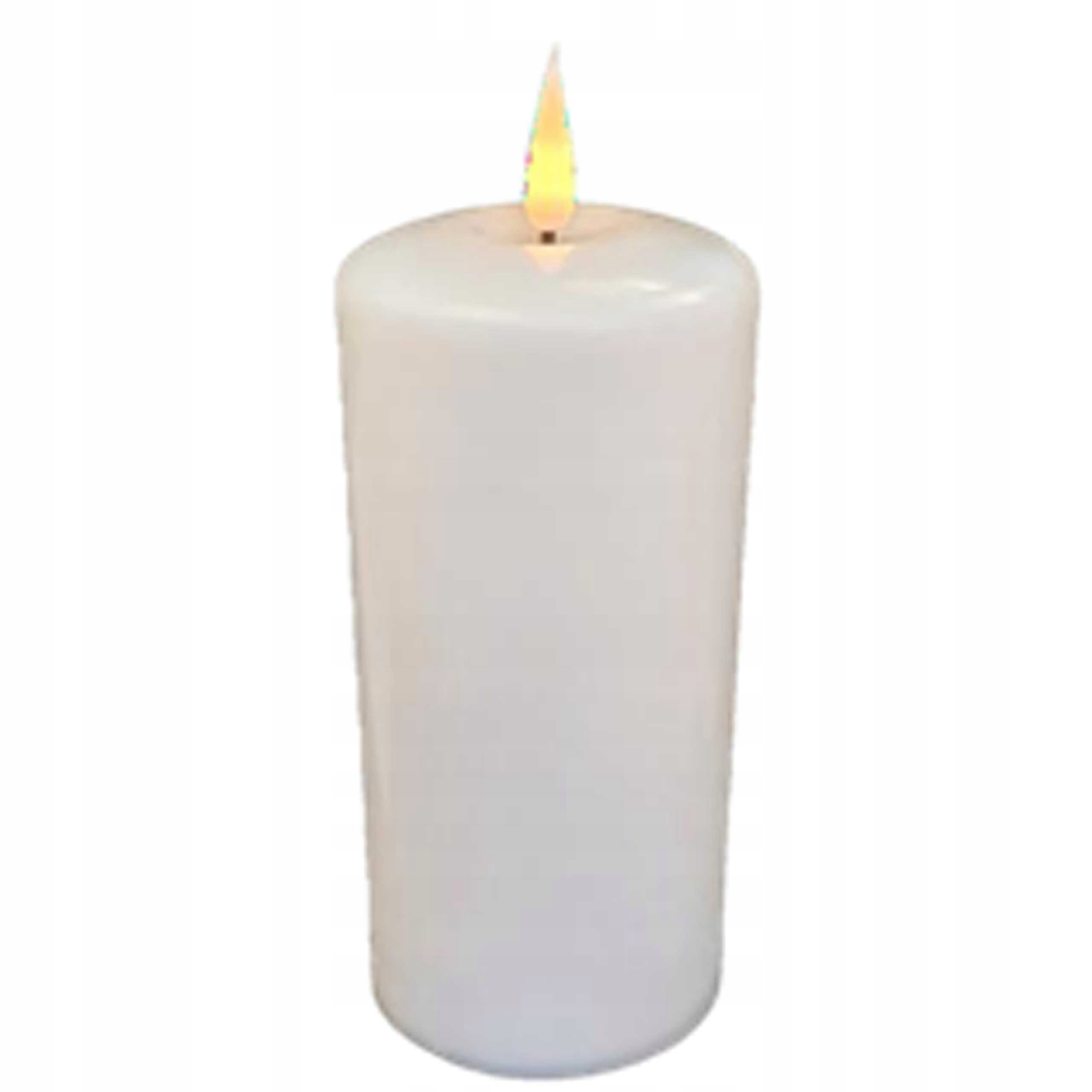 

Świeca Led biała świeczka do zniczy lampionów 18cm