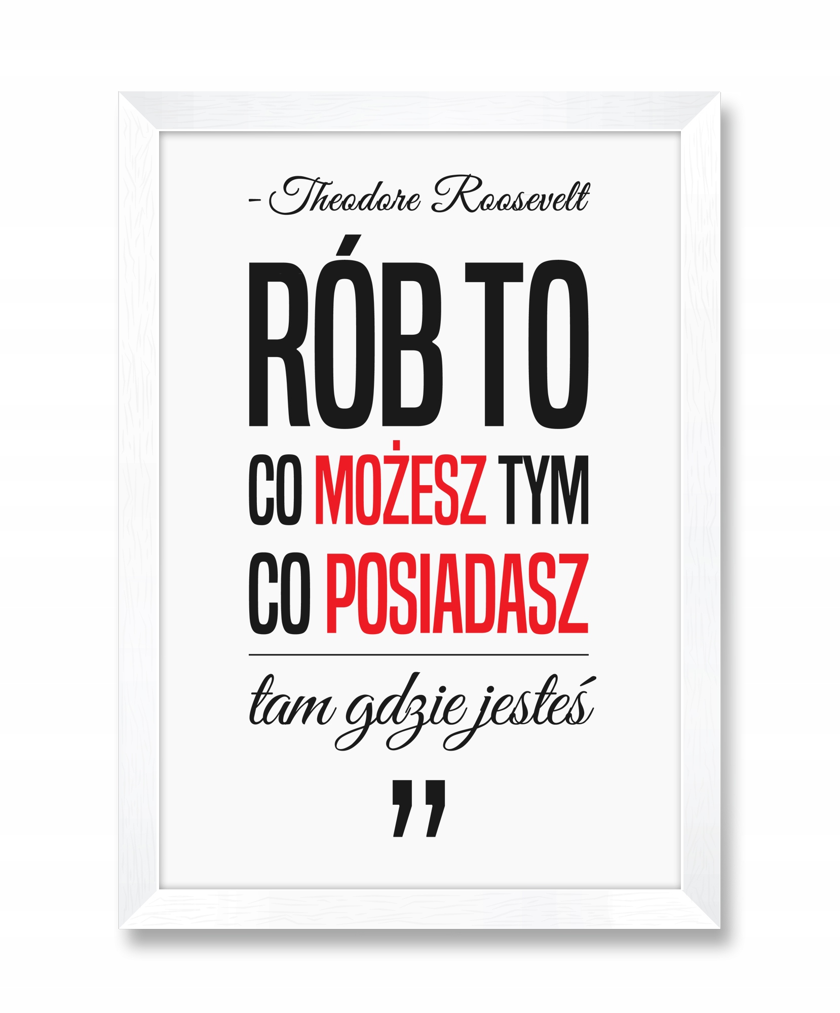 

Obraz inspirujący motywacja na ścianę cytat A4
