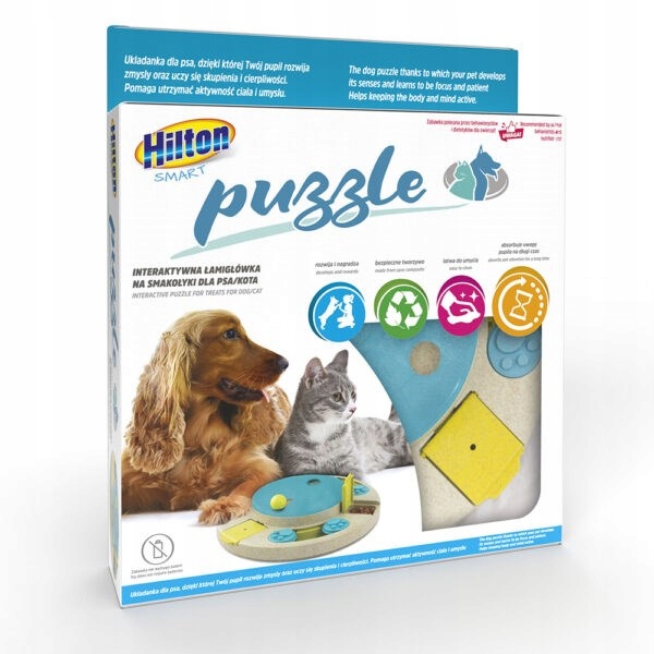 Levně Hilton Puzzle Interaktivní hlavolam na pamlsky pro psa/kočku