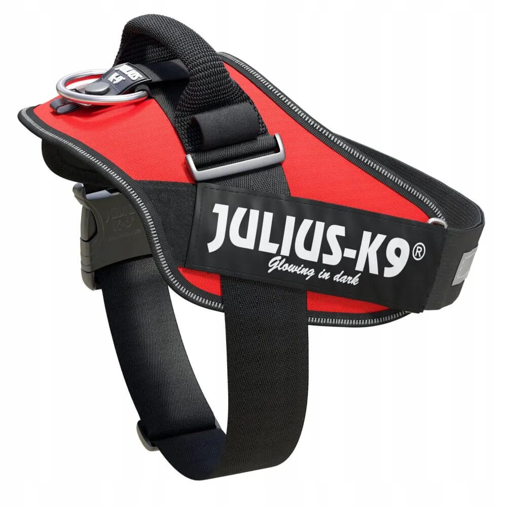 Julius-K9 IDC Powerharness szelki, uprząż dla psa, czerwona, 1