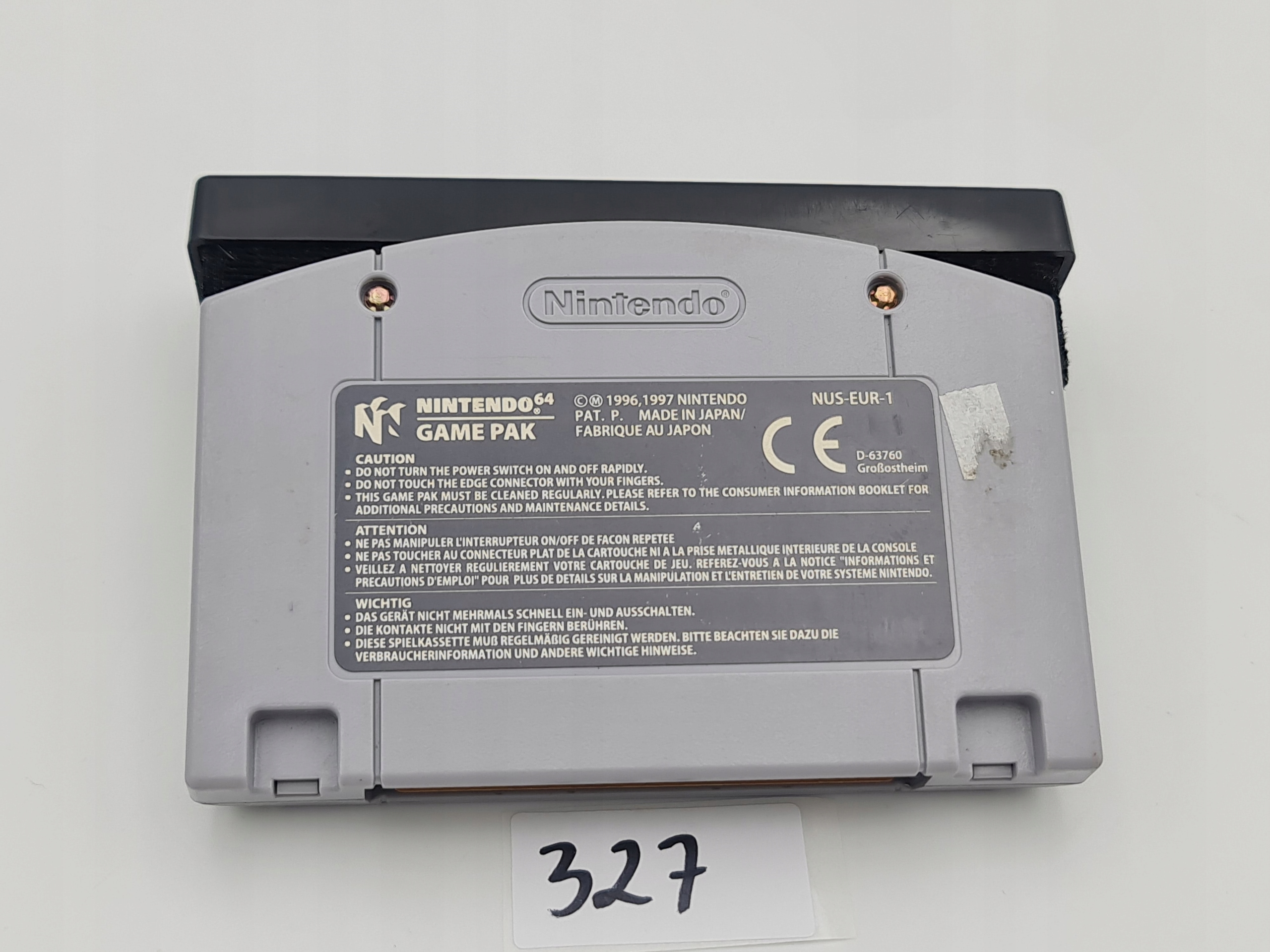 NINTENDO 64 INTERNATIONAL SUPERSTAR SOCCER 64 Platforma Nintendo 64