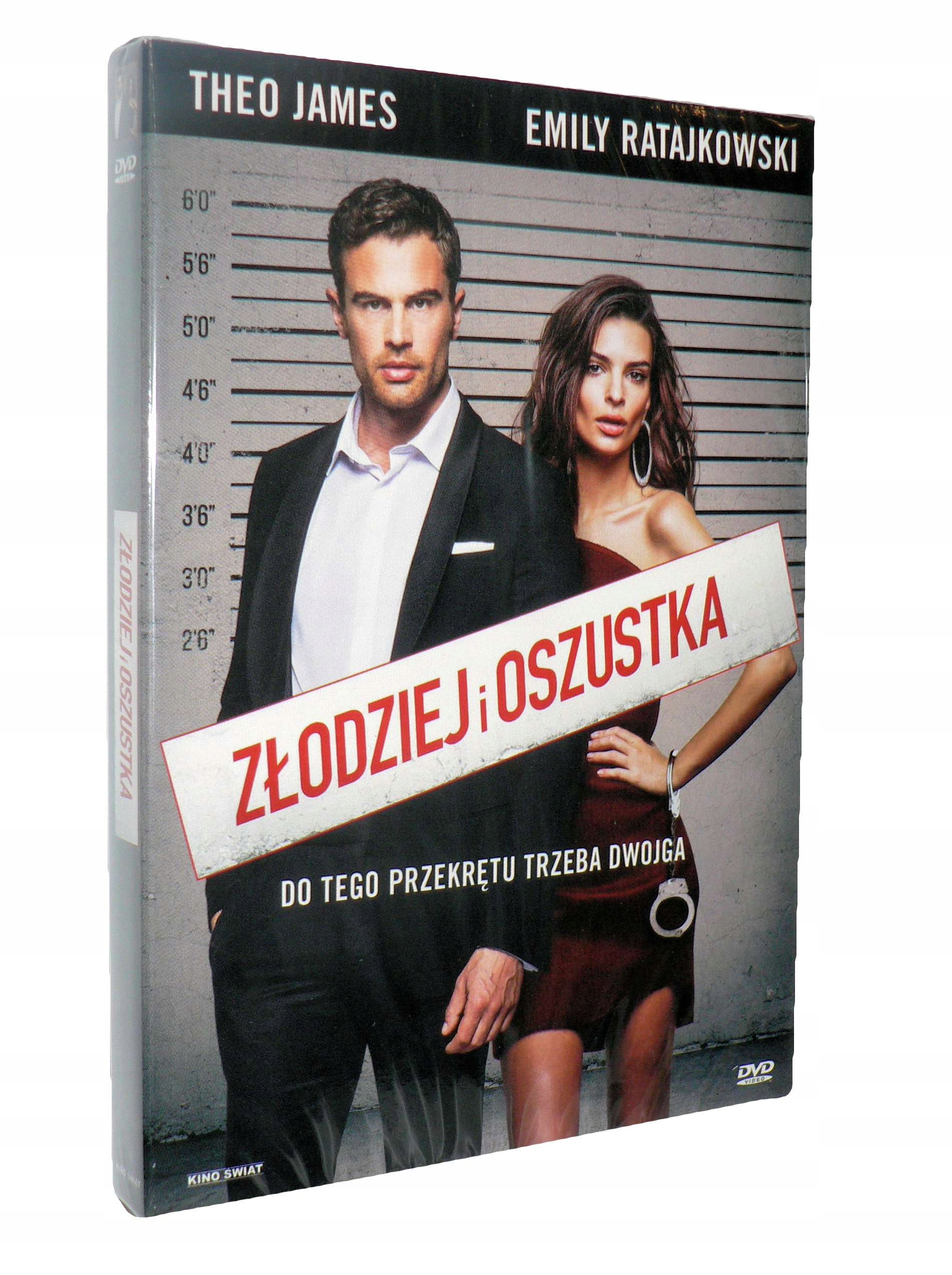 DVD - ZŁODZIEJ I OSZUSTKA(2019)- Theo James folia