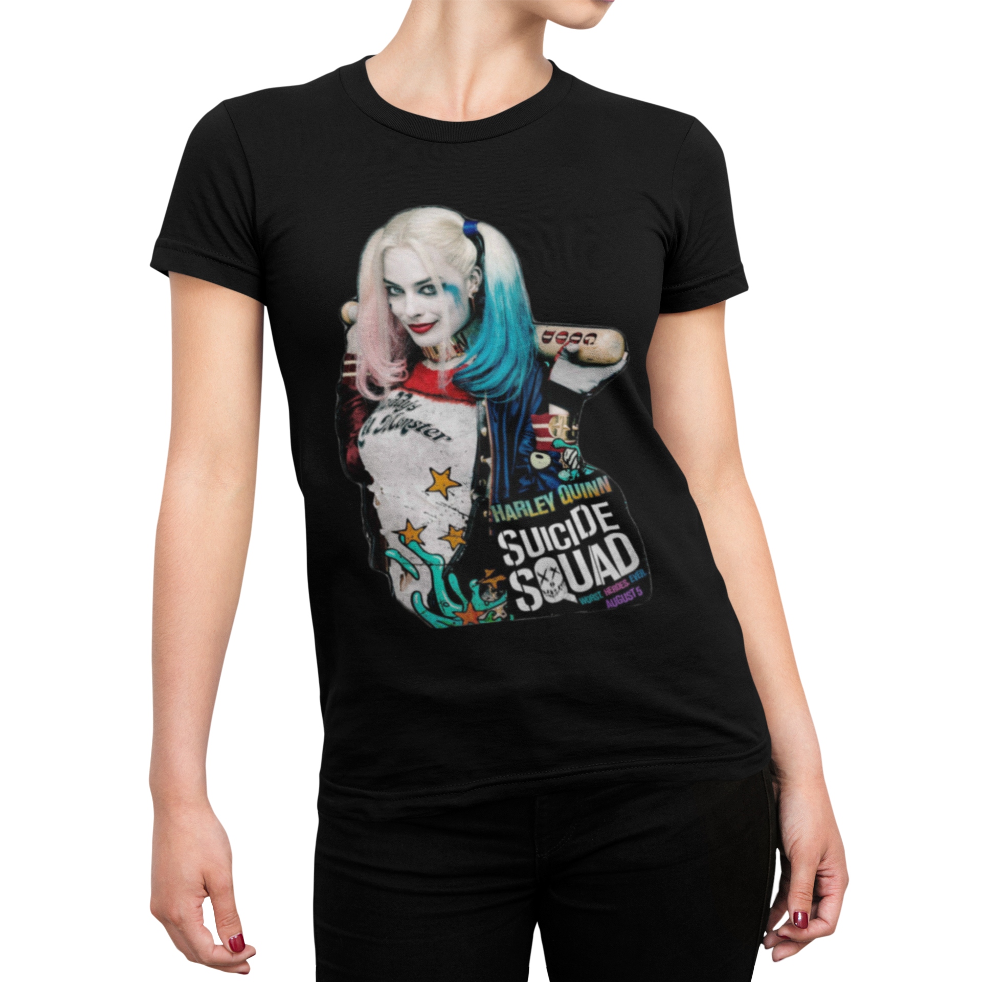 

Koszulka Damska- film- Harley Quinn & Joker-XS