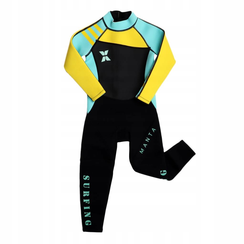 Kid Girls Surfer Beach Wetsuit Cold Protection Marka bez marki