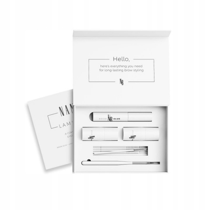 Nanobrow Lamination Kit zestaw do laminacji brwi