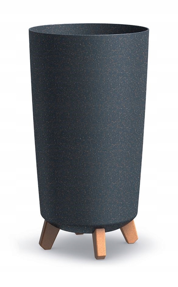 

Doniczka Gracia Nóżki Antracyt Eco Wood DGTL200W