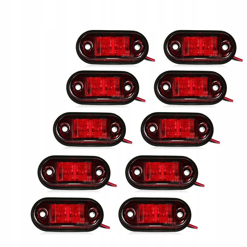 

10X Lampa Obrysowa Obrysówka Diodowa Led Obrysówki