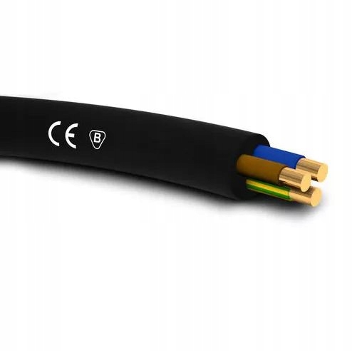

Przewód Kabel Energetyczny Yky 3x1,5 Polski 1m