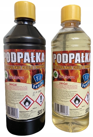 Rozpałka żelowa do grilla i kominka 500ml FENIKS Kod producenta 007626