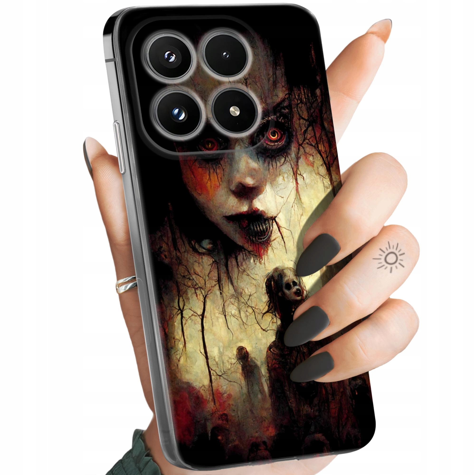 Etui Do Xiaomi 17 Halloween Zombie Dynie Czaszki Czarownice Wampiry