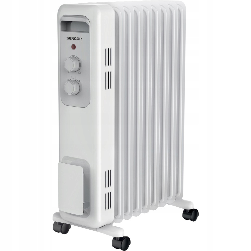 Grzejnik Olejowy 9-Żeberkowy Sencor Regulacja Temperatury Moc 2000W