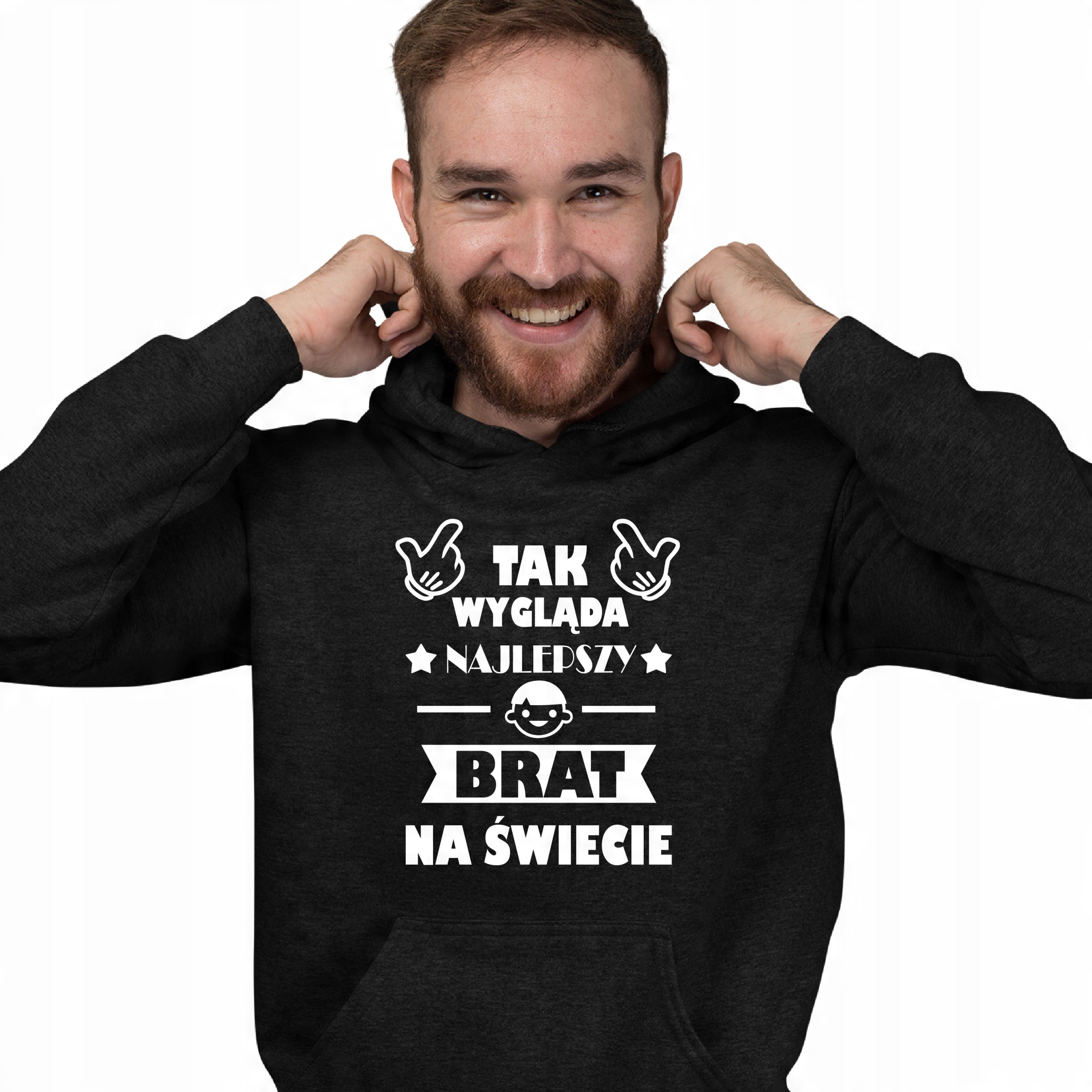 

Bluza Z Kapturem Dla Najlepszego Brata Brat