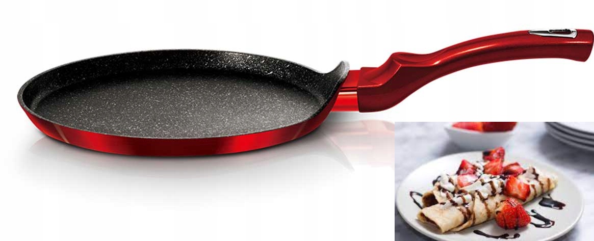 

Patelnia Granitowa Do Naleśników 28cm indukcja gaz