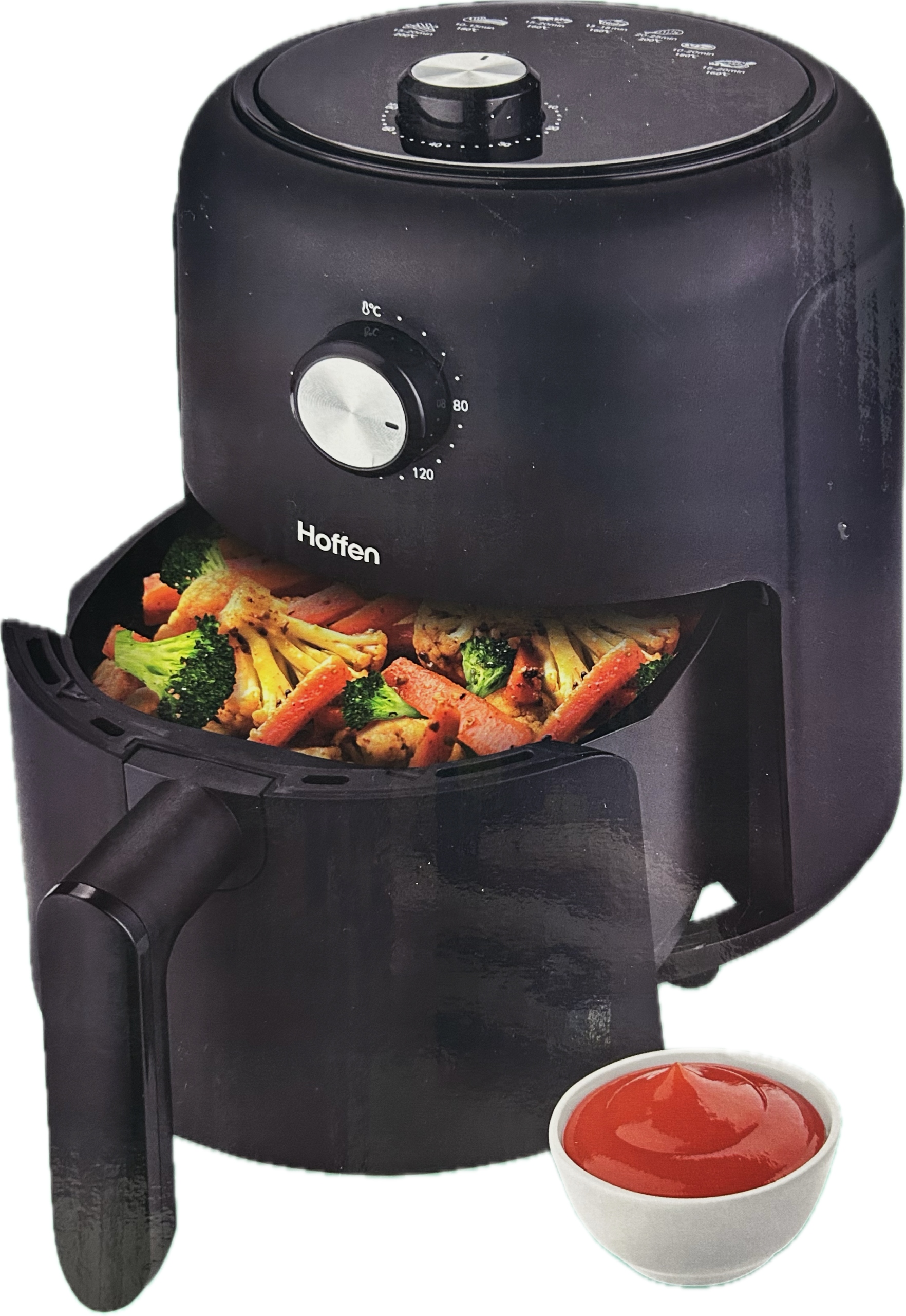 Horkovzdušná fritéza Hoffen HO-00049 1000 W 2,6 l