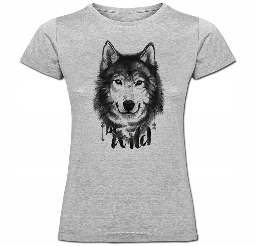 

Koszulka wilk tshirt z wilkiem wilki husky M