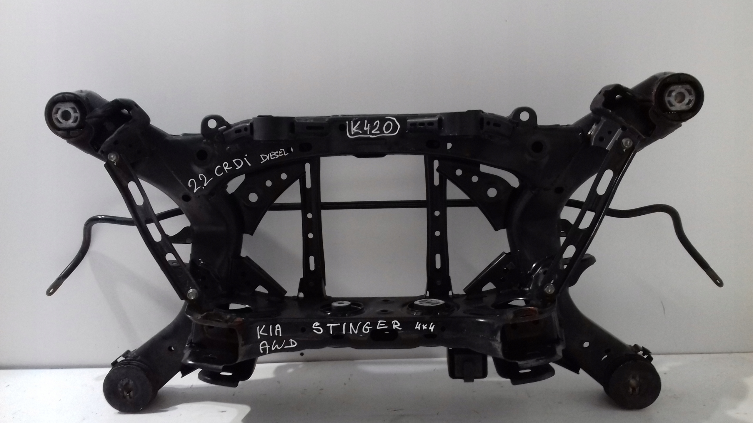 KIA STINGER axle beam rear. rear part subframe 2.2 DIESEL AWD 4X4 sider axis