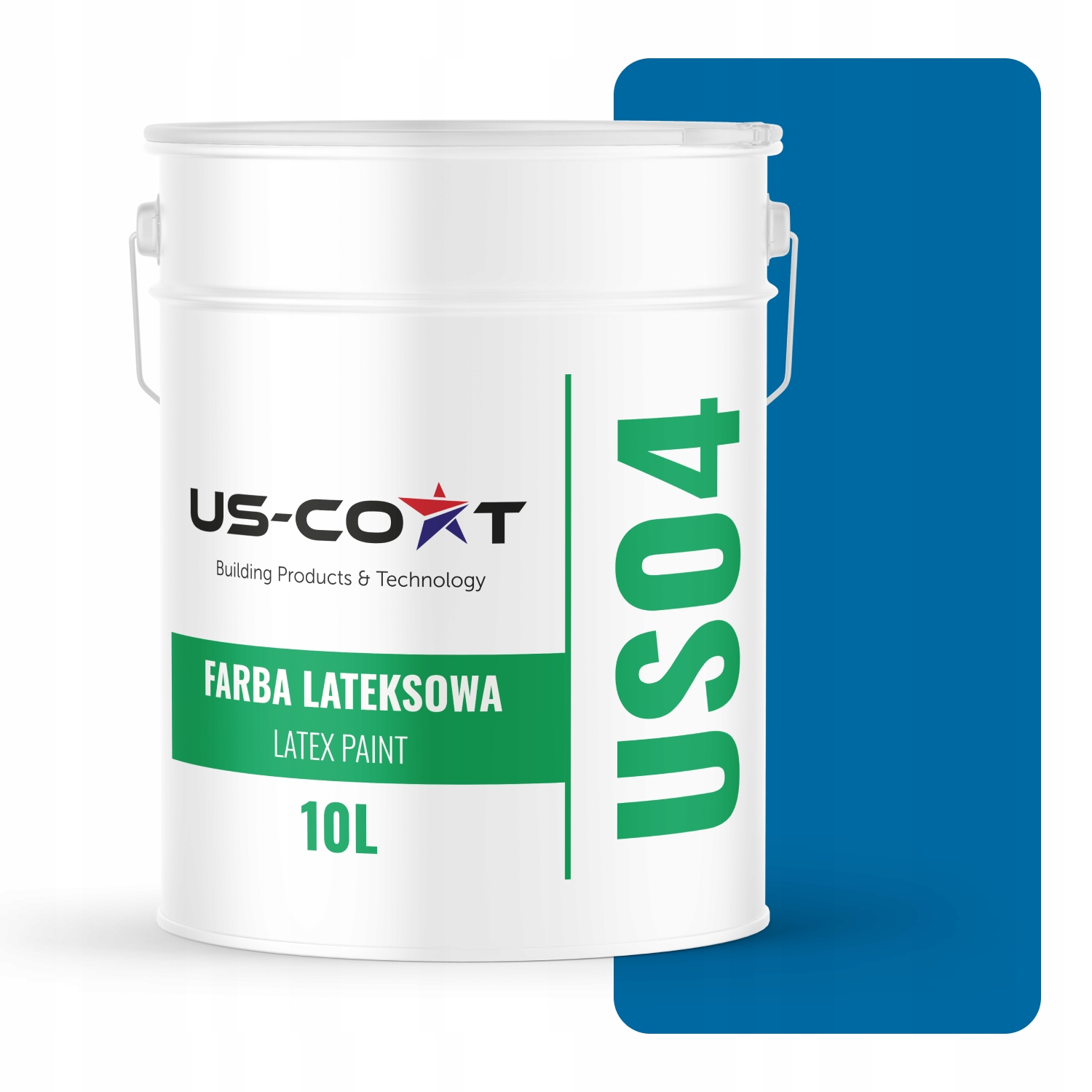 Latexová Farba Tmavo Modrá H0312 10L Hlboká Matná Na Stropné Steny