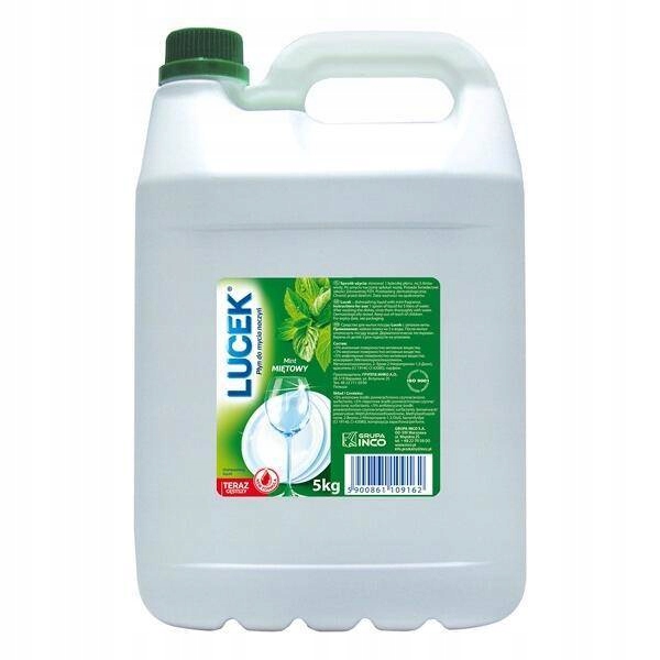 

Lucek Płyn do mycia naczyń 5kg (5L) miętowy