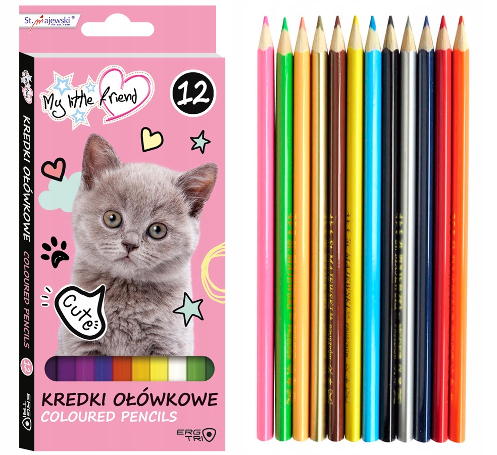 

Bambino Kredki Ołówkowe My Little Kotek