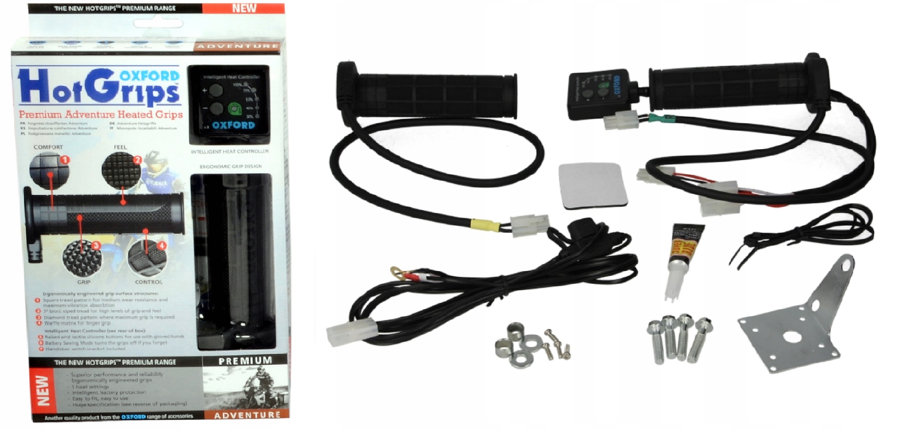 OF690 - Підігріваються перемикачі Oxford Premium Adventure