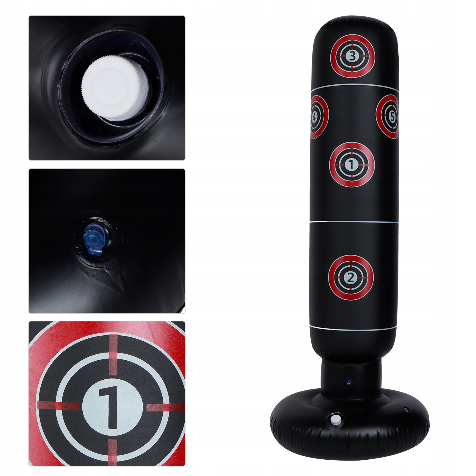 DMUCHANY WOREK BOKSERSKI TRENINGOWY STOJĄCY 1.6m Rodzaj tarcza