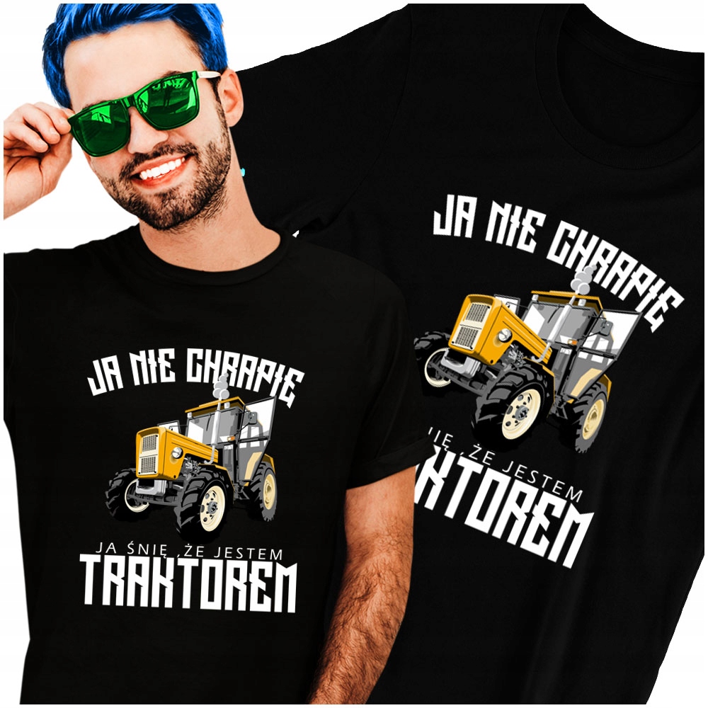 

Śmieszna Koszulka męska Dla Ursus traktor XXL