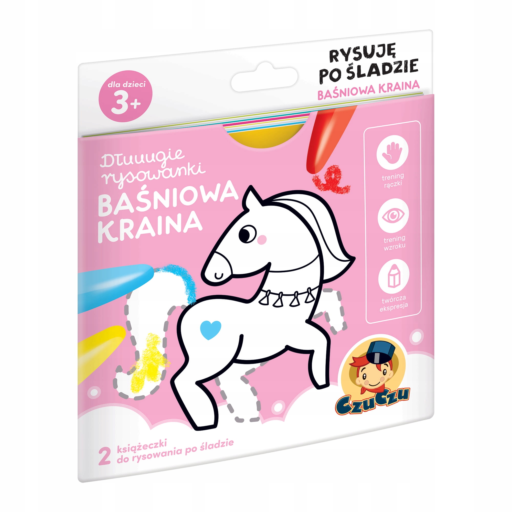 

Czuczu Rysowanki Malowanki Baśniowa Kraina 3+