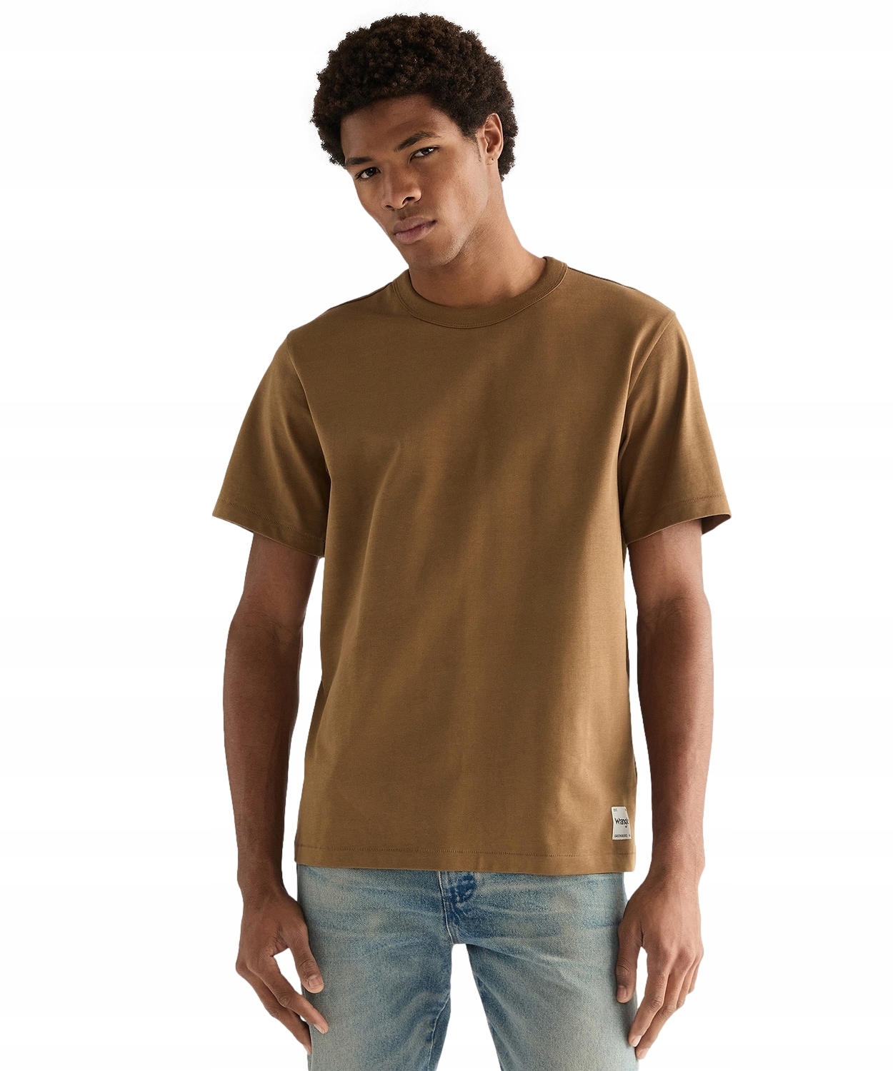 Tričko Wrangler Ss Solid Tee 112378013 Kangaroo L