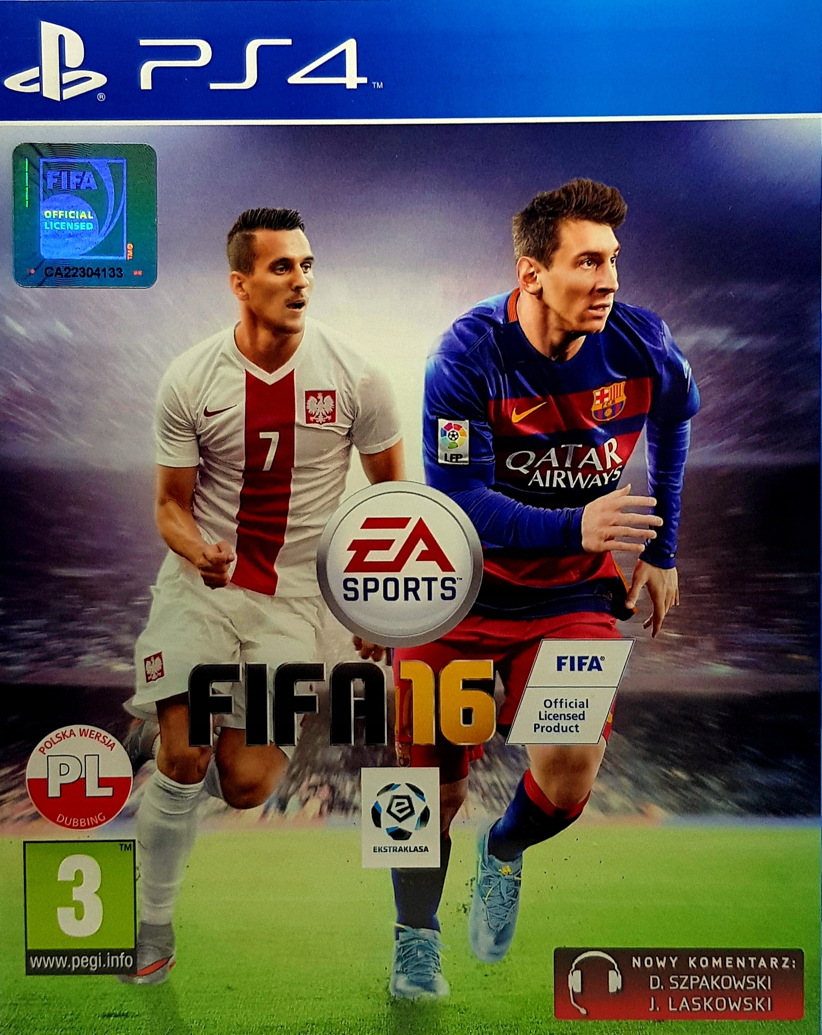 

PS4 Fifa 16 Nowa Folia Polska Dystrybucja