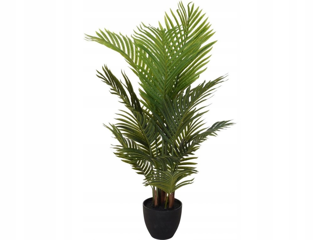 Umelá palma, 94 cm, zelená farba, v kvetináči