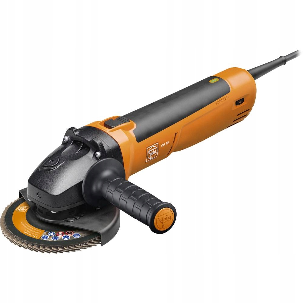 Brúska Fein CG15-125 Bl Inox 1500W bezkartáčový motor Fein PowerDrive