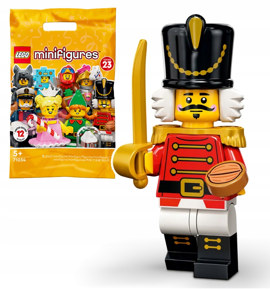 

Lego Minifigures 23, 71034 Nutcracker Bez Nacięcia