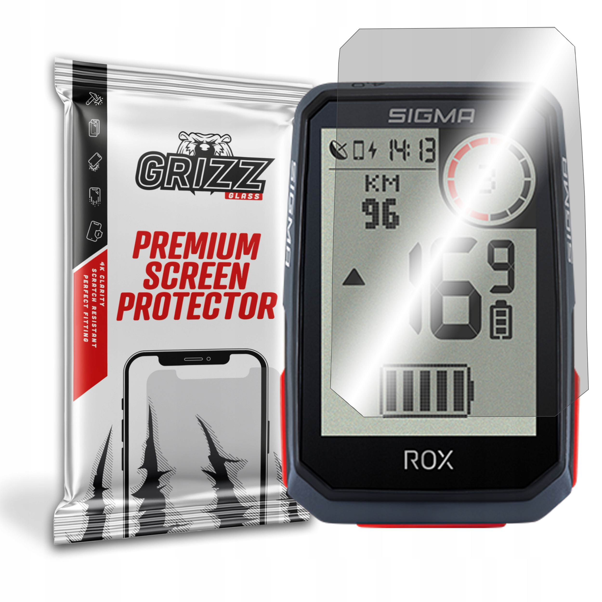 

Szkło hybrydowe do Sigma Sport Rox 4.0