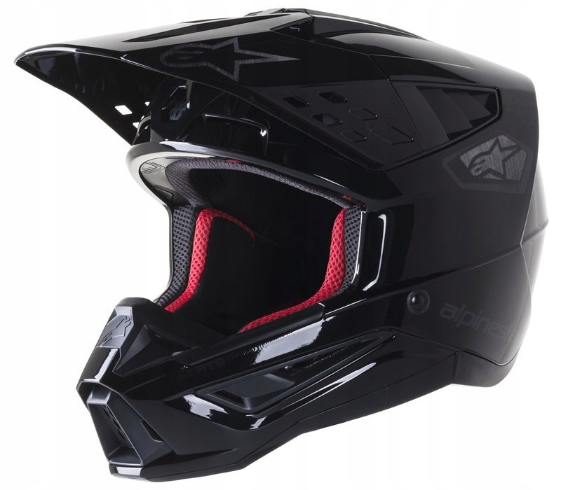 KASK ALPINESTARS S-M5 SCOUT BLACK/SILVER GLOSSY M