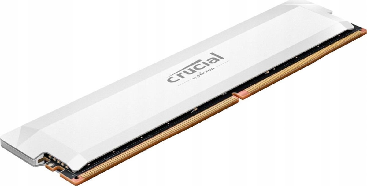 CRUCIAL PRO 16GB UDIMM DDR5 6000 White Overclocking — 5