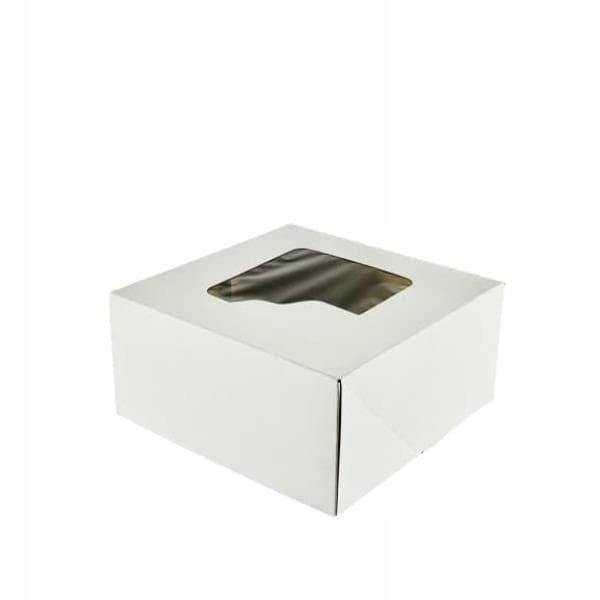 

Pudełko cukiernicze z okienkiem 18x18x9cm 50szt