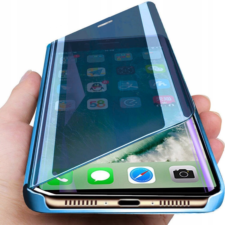

Etui Clear View Cover +szkło do Samsung Galaxy A51